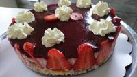 Bavarois de fraise