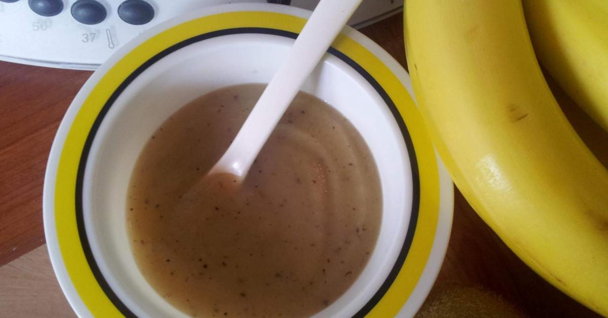 Compote pommes bananes kiwi miel par claironyeu. Une recette de fan à retrouver dans la