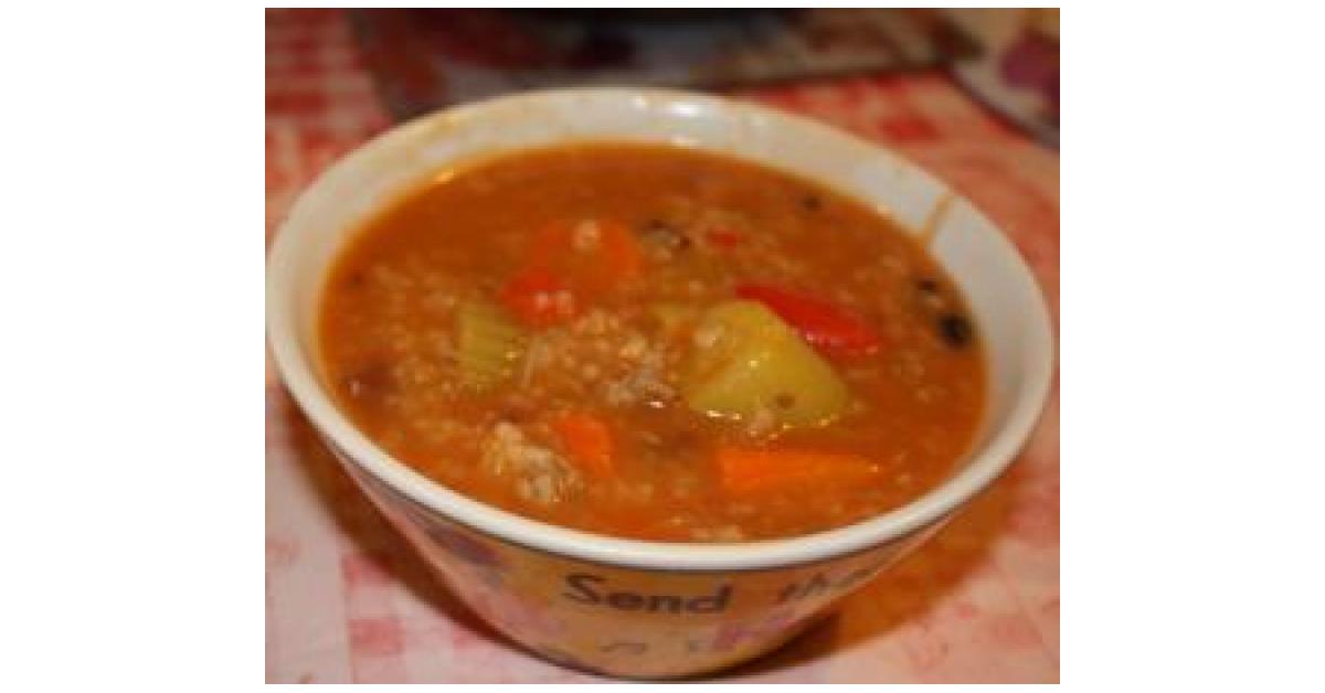 Soupe Jambalaya par Marina.S. Une recette de fan à retrouver dans la