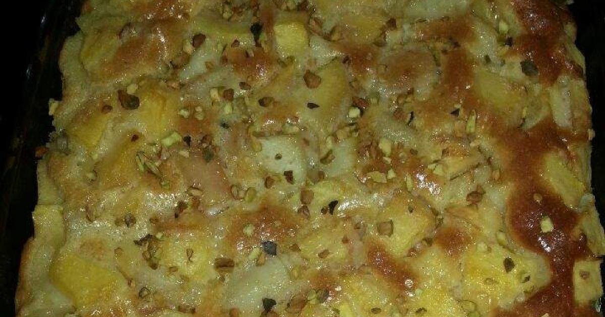 Clafoutis Nectarines Poires par lilieloulou. Une recette de fan à retrouver dans la catégorie