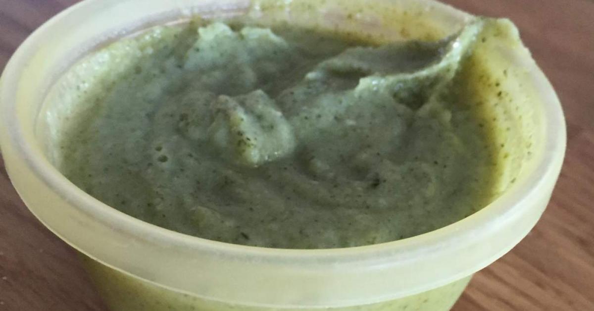 puree brocolis pour bébé par sylb22. Une recette de fan à retrouver