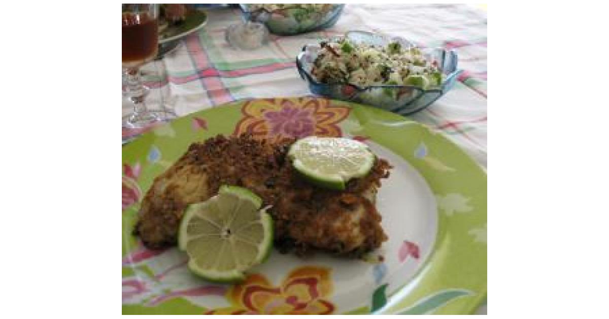 Dos de Lieu jaune Pané par Autesserre Dome. Une recette de fan à