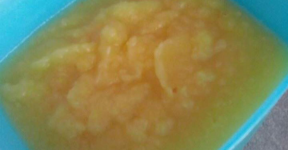 Compote pommeananasorange sanguine par severinecuisine. Une recette