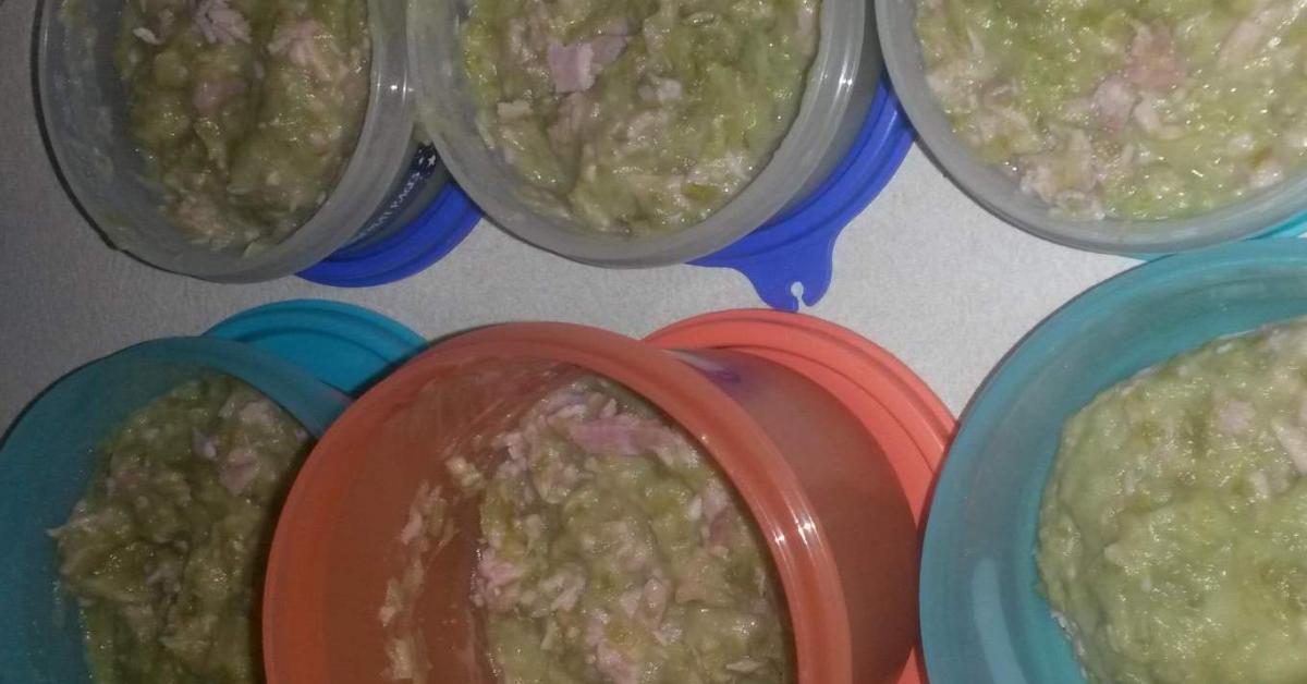 Purée Haricots Verts Pomme De Terre Thermomix Purée de Haricots Verts, Pommes de terre et Jambon par emilie8134. Une