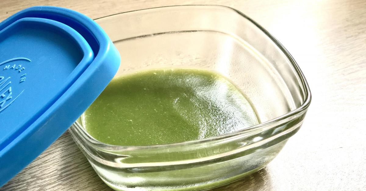 Purée Pommes de terres Epinards pour bébé par djangoraisa. Une recette