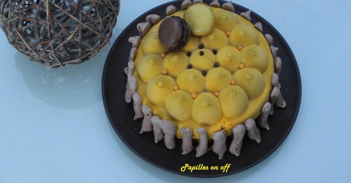 Entremet Chocolat Au Lait Et Fruits De La Passion Par Papilles On Off Une Recette De Fan A Retrouver Dans La Categorie Patisseries Sucrees Sur Www Espace Recettes Fr De Thermomix Sup Sup