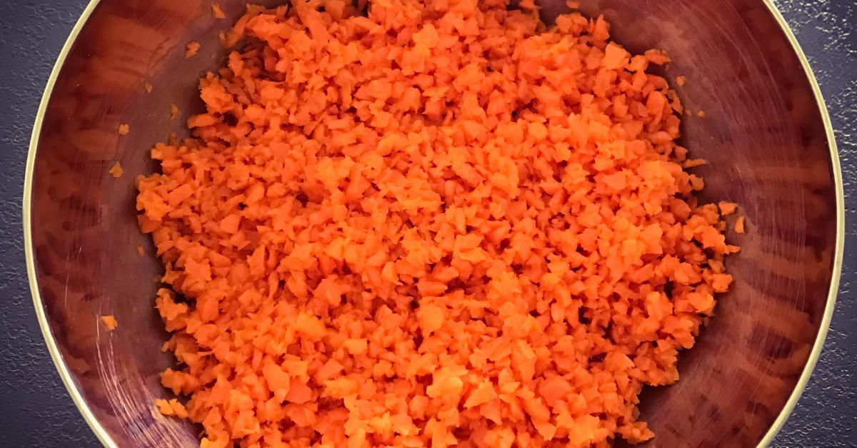 Salade de carottes en brunoise par Flowy. Une recette de fan à