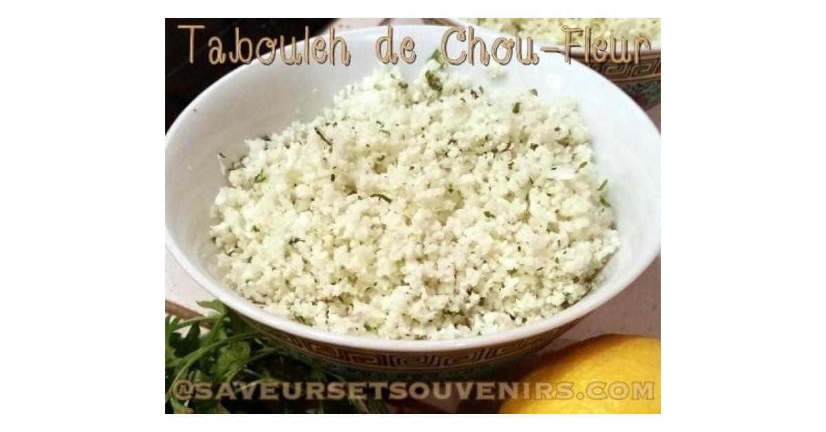Taboulé De Chou-Fleur par Madame Thermomix. Une recette de fan à