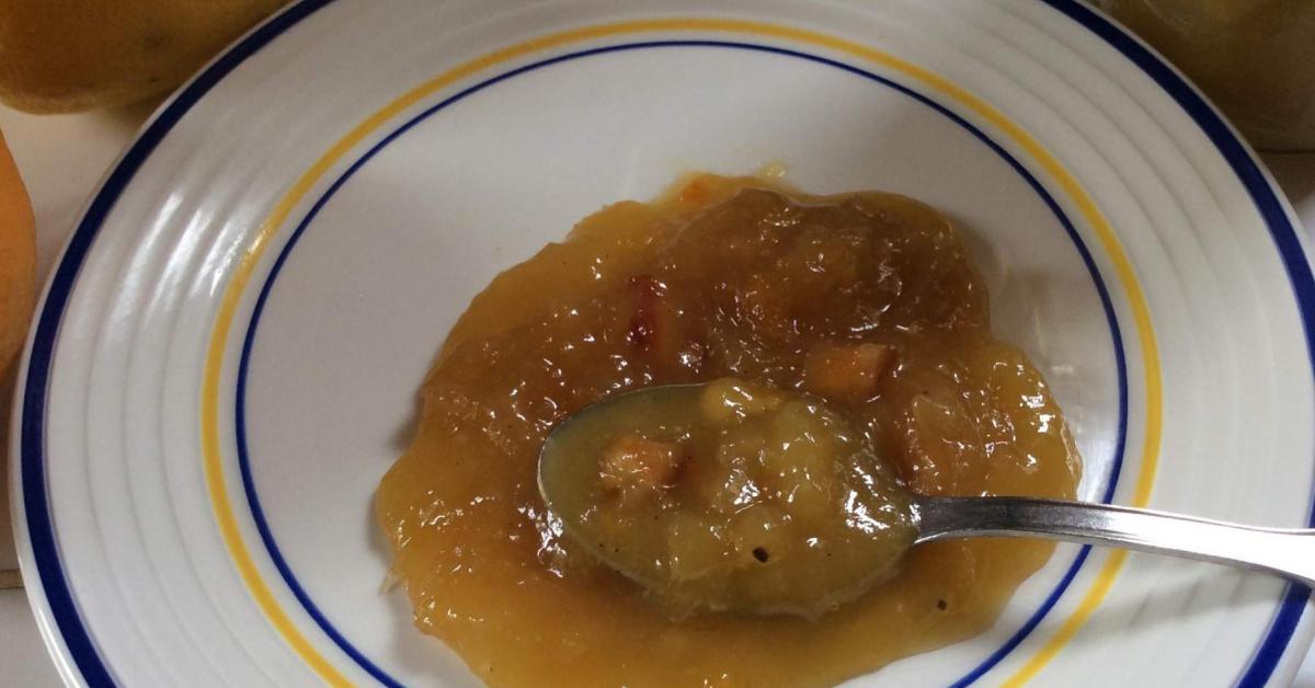 Confiture de rhubarbecitronorange par Jolynoise. Une recette de fan à