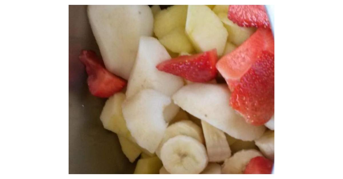 Compote multifruits par laetitia26210. Une recette de fan à retrouver