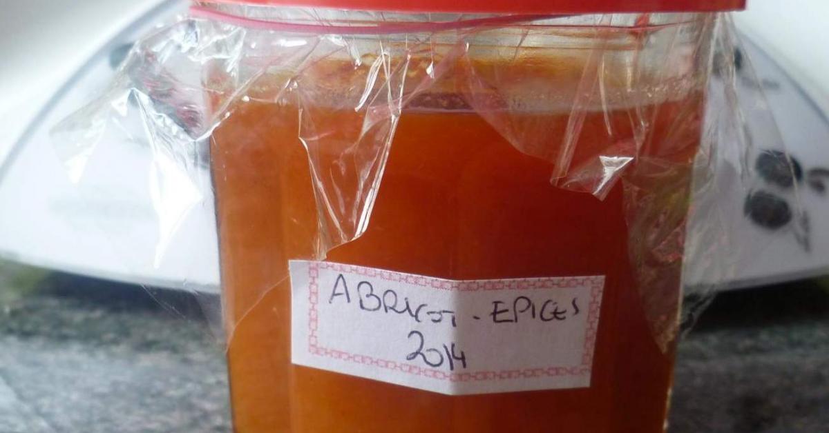 confiture abricotépices par sofiote88. Une recette de fan à retrouver