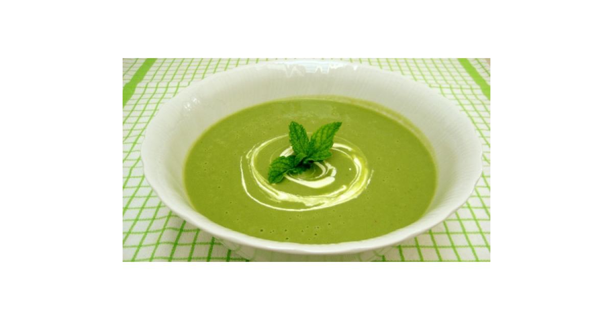 Crème de petits pois par DelfR.. Une recette de fan à retrouver dans la