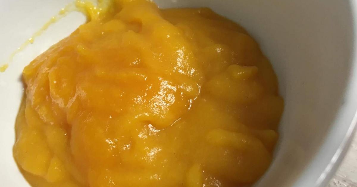 Puree Mangues Papayes Pour Bebe Par Mlancolike Une Recette De Fan A Retrouver Dans La Categorie Alimentation Pour Nourrissons Sur Www Espace Recettes Fr De Thermomix Sup Sup