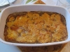 Crumble d’aubergine et mozzarella