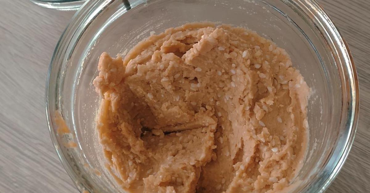 Houmous sans pâte tahini par reynaud.lepicier. Une recette de fan à retrouver dans la catégorie