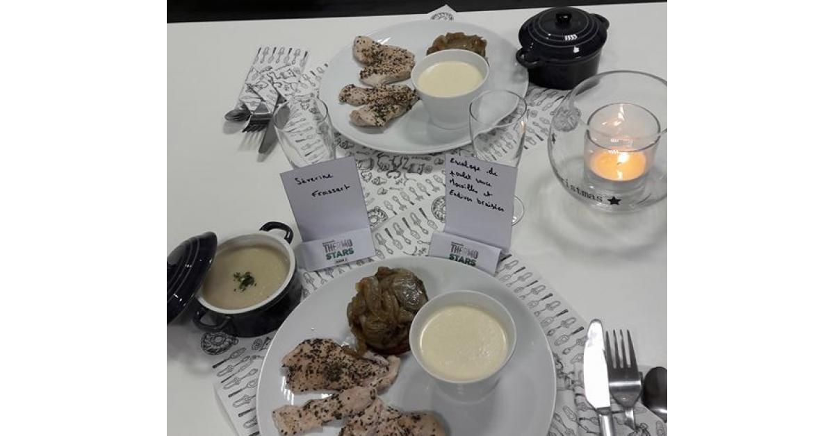 endives braisées et sa sauce maroille par sevboudersa. Une recette de