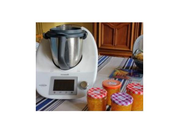 Confiture d'oranges et ses écorces confites