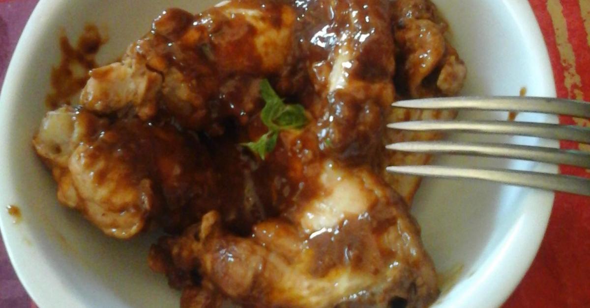 AILES de POULET à l'ail par