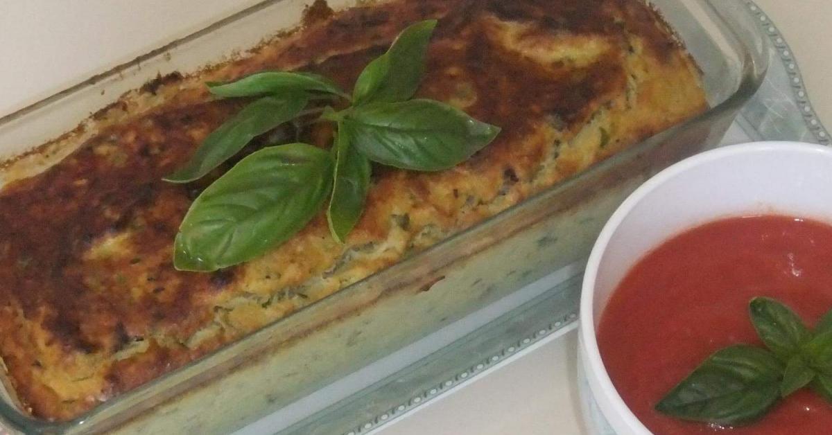 TERRINE DE COURGETTES AU BASILIC par Chacha70. Une recette de fan à
