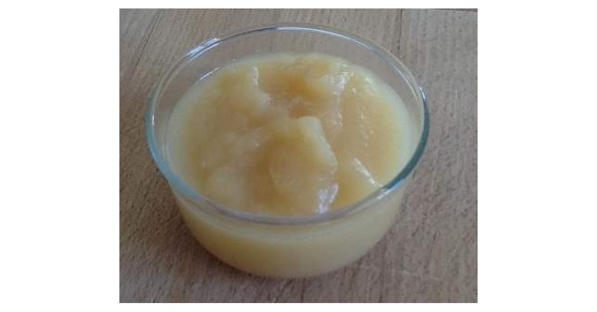 Compote pommespoires sans sucre ajouté by DocMimie on www.espace